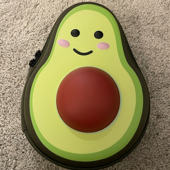 NWT Avocado Kids Pencil Case Hardcase - Picture 2 of 4